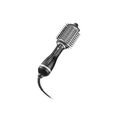 Escova Taiff Oval Tourmaline 1200W 220V