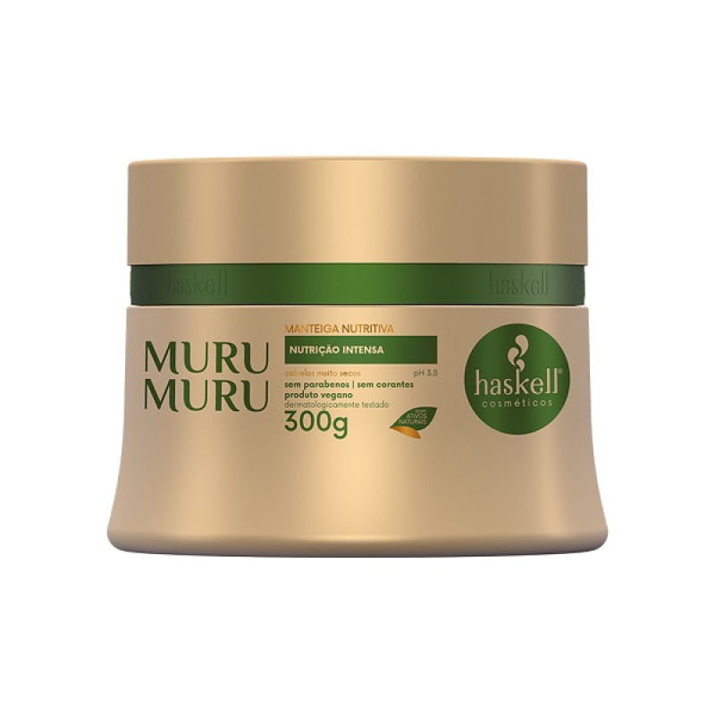 Haskell Murumuru Manteiga Hidratante Mascara Capilar 300g