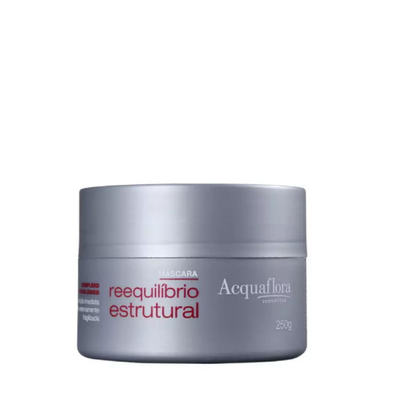Acquaflora Reequilíbrio Estrutural - Máscara Capilar 250g