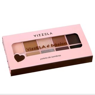Paleta de Sombra Vizzela Ela é Básica
