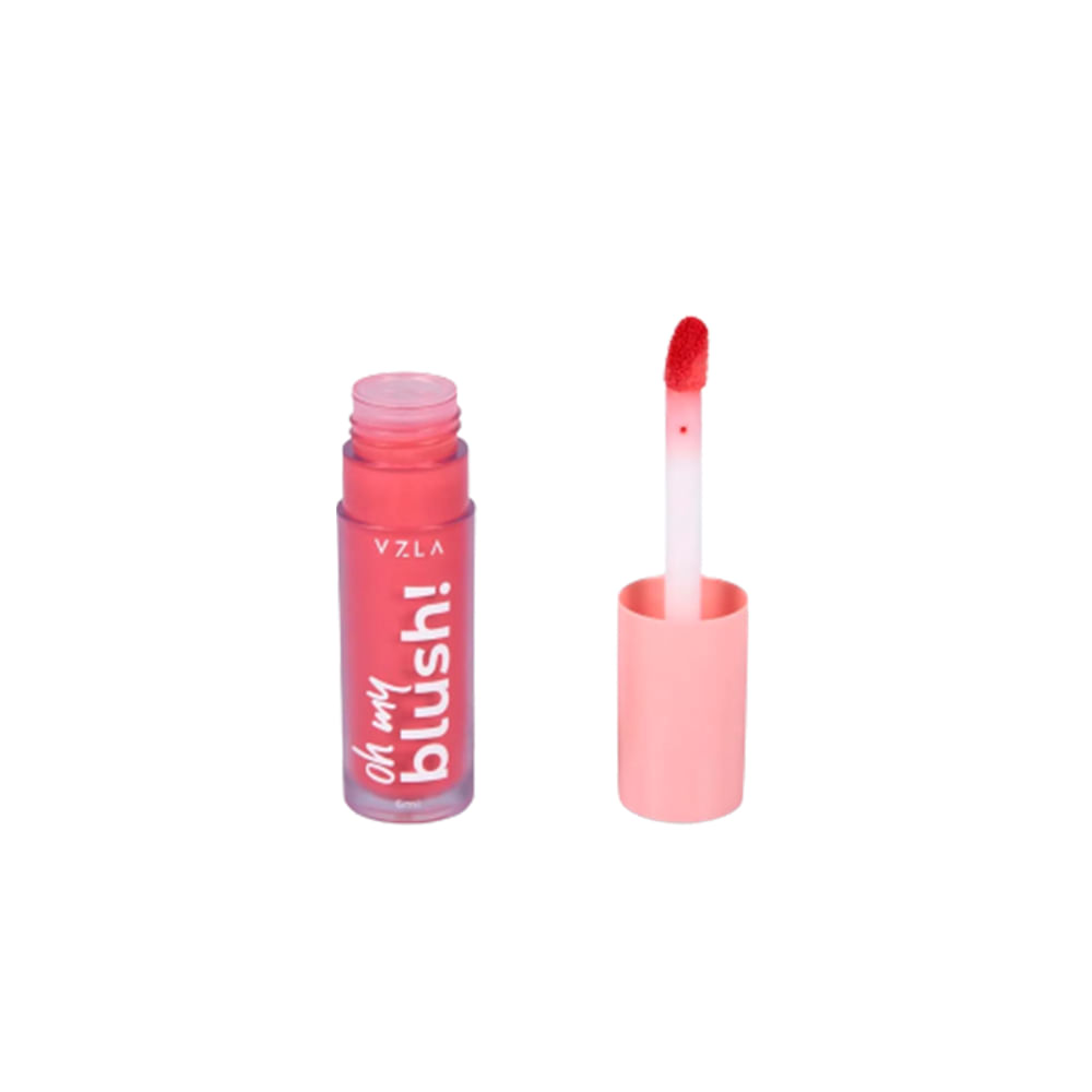 Blush Líquido Vizzela Oh My Rouge Rose 03