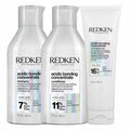 Redken Acidic Bonding Concentrate Kit – Shampoo + Condicionador + Máscara Kit