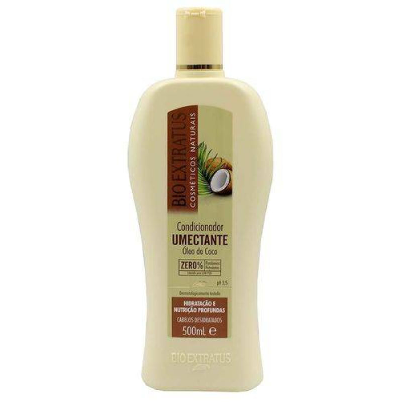 Condicionador Umectante Óleo de Coco Bio Extratus 500ml