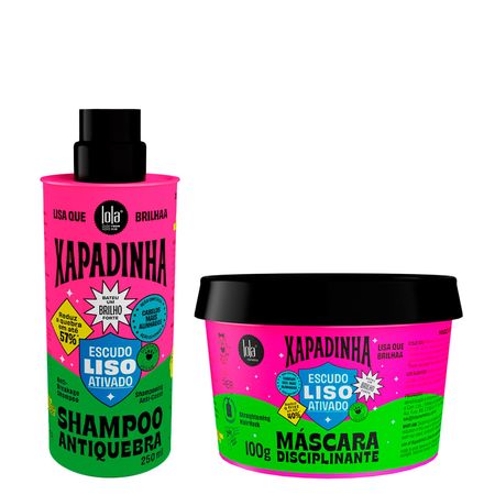 Kit-Lola-From-Rio-Xapadinha-Escudo-Liso-Ativado---Shampoo-250-ml-+-Máscara-100-g--1