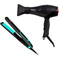 Taiff Secador Black Ion 2000W 110V e Chapa Style 210c Bivolt