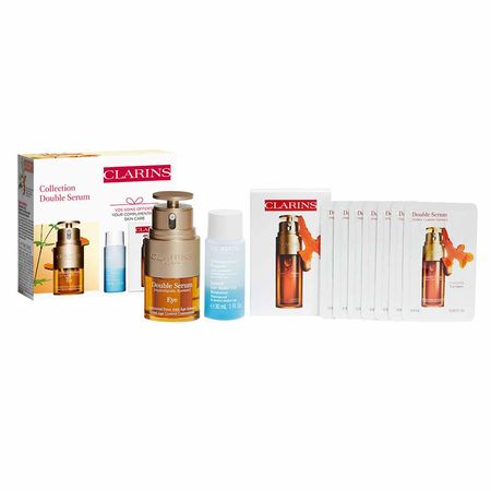 Clarins-Kit---Sérum-para-Olhos-+-Demaquilante-Bifásico-+-Sérum-Facial-Anti-Idade-Kit--1