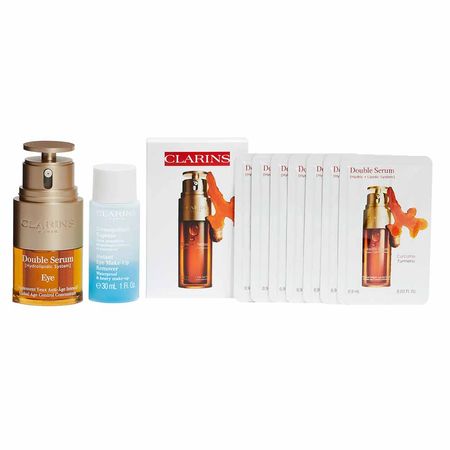 Clarins-Kit---Sérum-para-Olhos-+-Demaquilante-Bifásico-+-Sérum-Facial-Anti-Idade-Kit--2