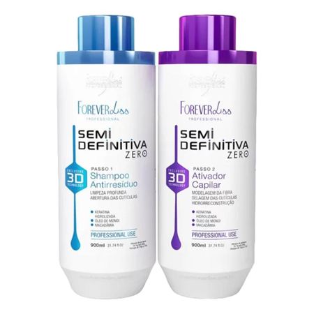 Forever-Liss-Promopack--Semi-Definitiva-Shampoo-+-Ativador-Capilar-3D-1L--1