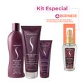 Kit Senscience True Hue Violet Inner Home Care Sérum (4 produtos)