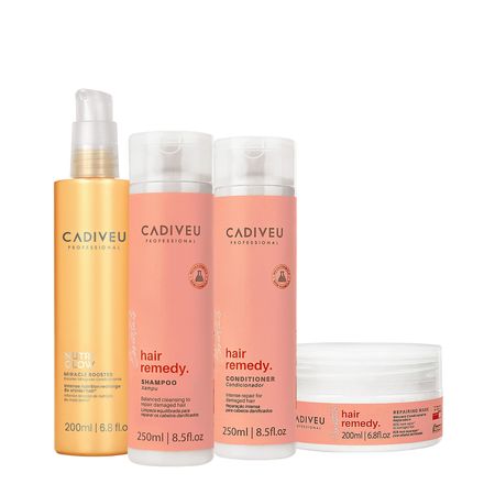 Kit-Cadiveu-Essentials-Hair-Remedy-Shampoo-Condicionador-Máscara-e-Nutri-Glow-Booster-(4-produtos)--1