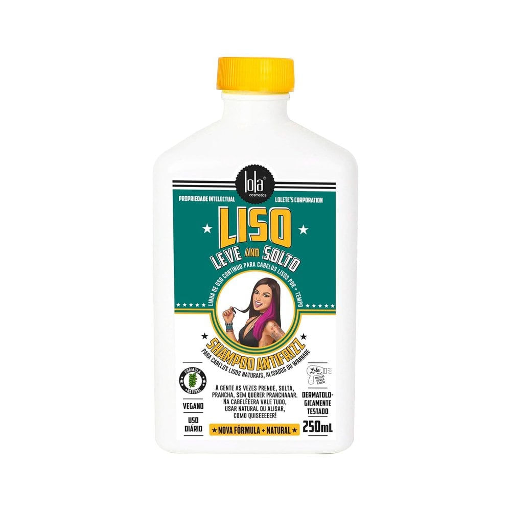 Shampoo Lola Liso Leve Solto – 250ml