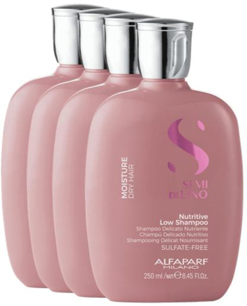 Kit 4 Shampoo Moisture Nutritive 250ml - Alfaparf
