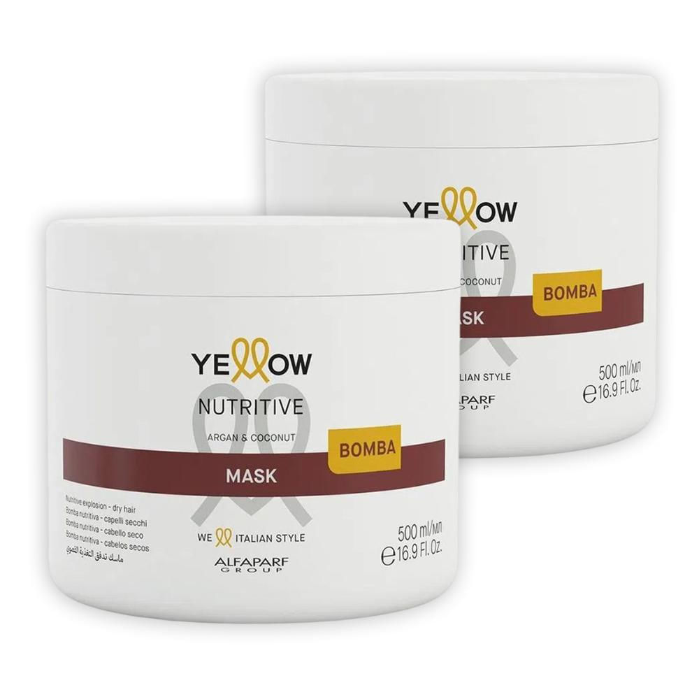 Kit 2 Máscaras Capilar Nutritive 500ml - Yellow