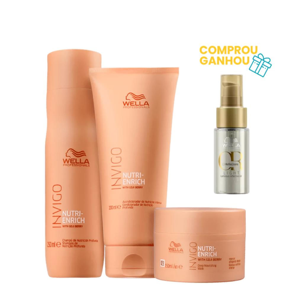 Kit Invigo Nutri Enrich Essentials (3 Produtos + )