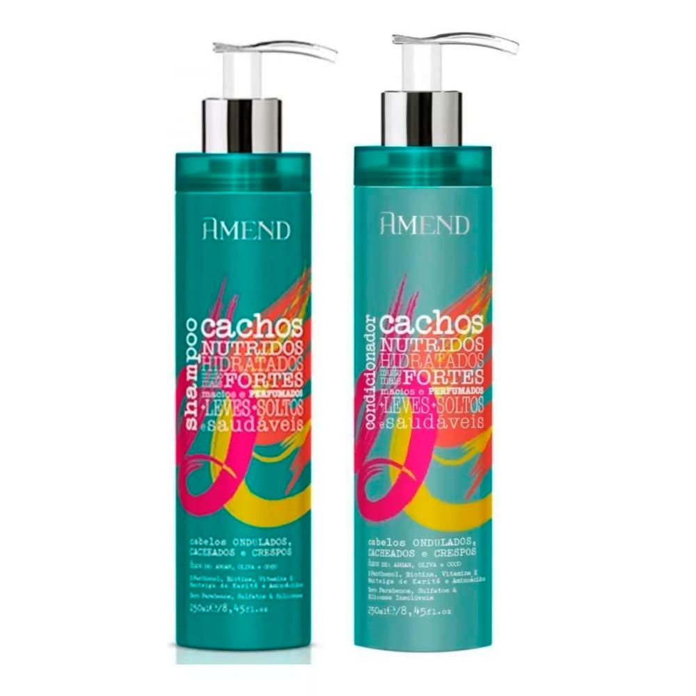 Kit Cachos Shampoo e Condicionador 250ml - Amend