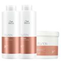 Kit Wella Professionals Fusion - Shampoo 1000 ml + Condicionador 1000 ml + Máscara 500 ml