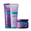 Kit Siáge Hidratação Micelar - Shampoo 250ml + Condicionador 200ml + Máscara 250g