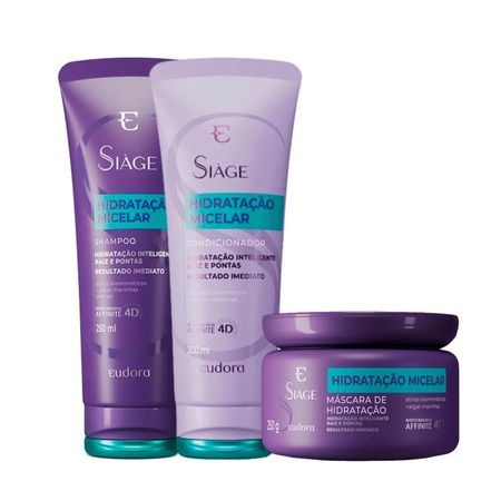 Kit-Siáge-Hidratação-Micelar---Shampoo-250ml-+-Condicionador-200ml-+-Máscara-250g--1