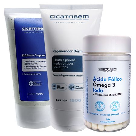 Kit-Tudinho---1-Creme-para-Estrias-+-1-Esfoliante-Corporal-+-1-Multivitaminico-Cicatribem---Jornada-de-Autocuidado--1