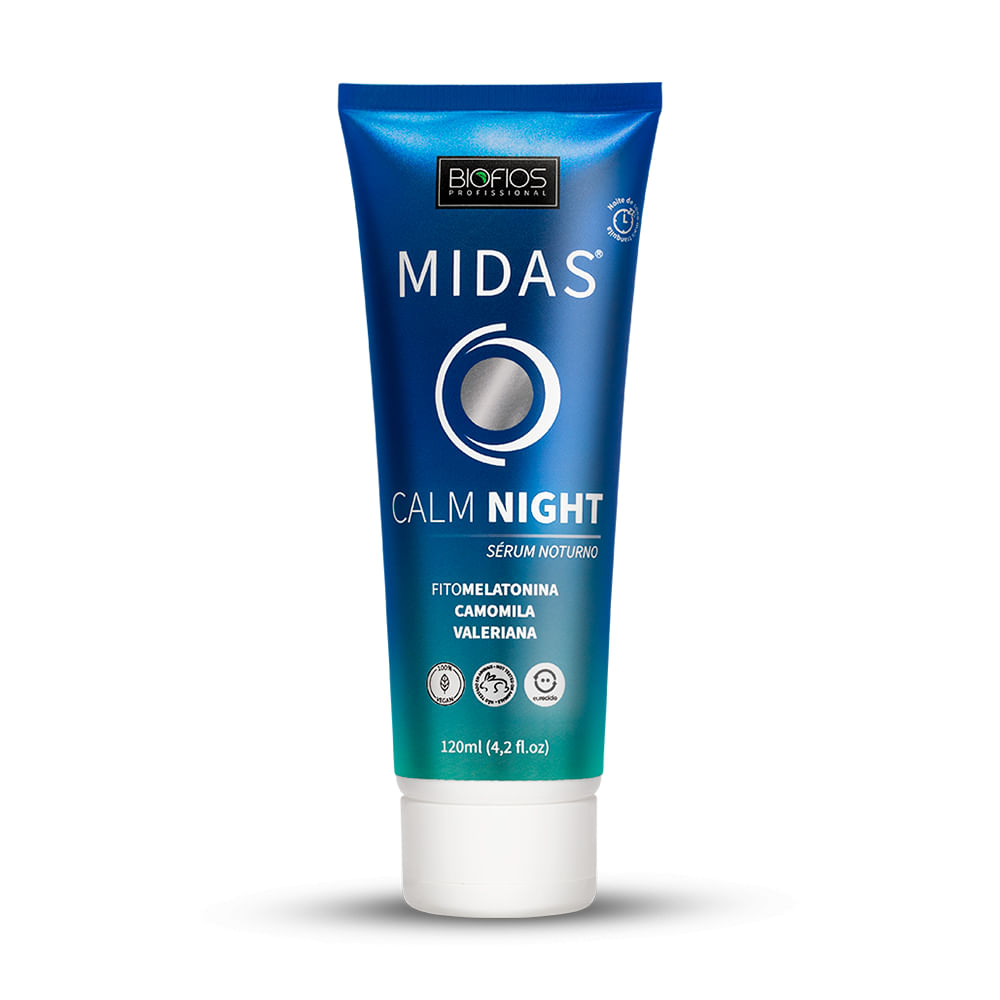 Midas Calm Night Biofios Sérum Tratamento Noturno