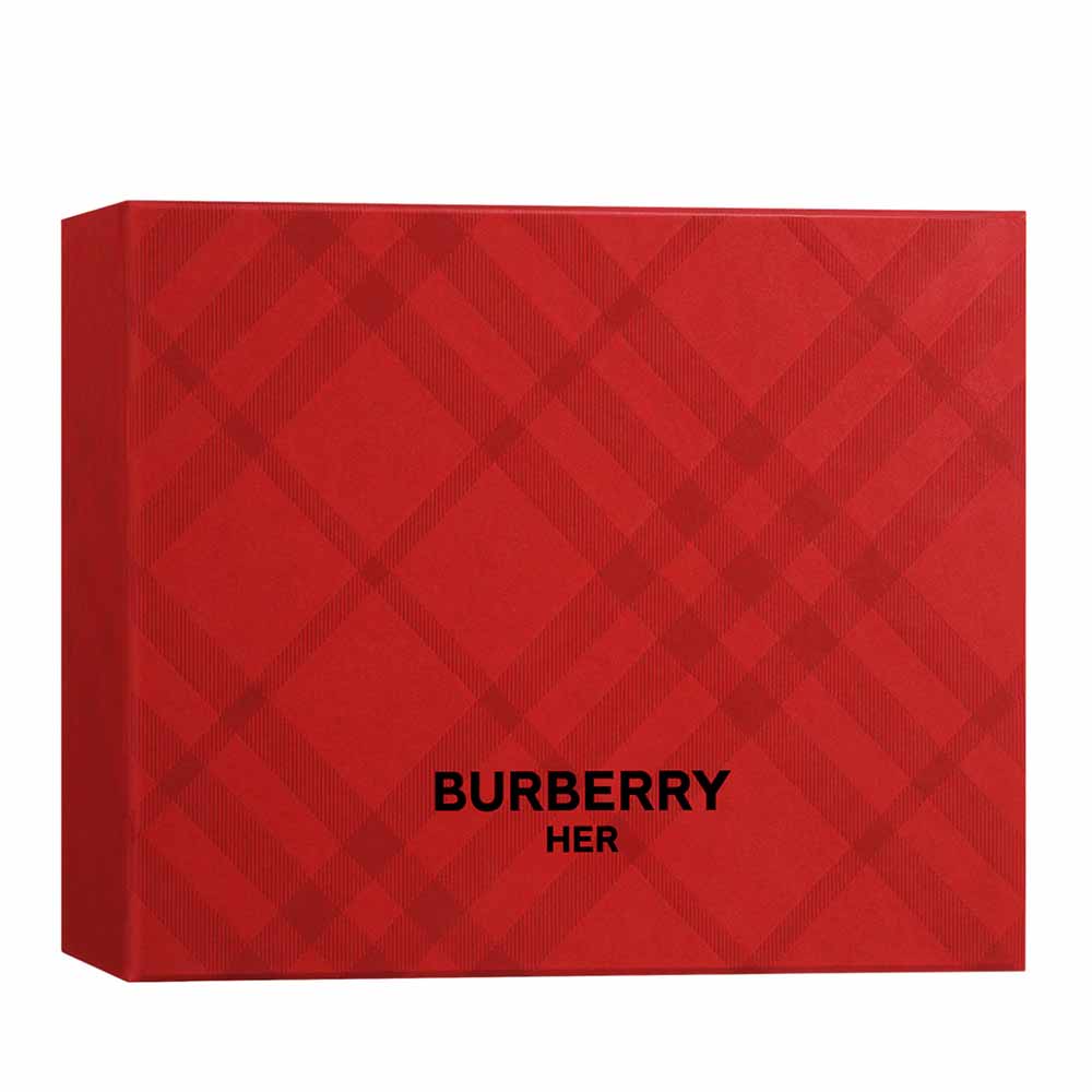 Coffret Burberry Her - Perfume Feminino EDP + Body Lotion + Pen
