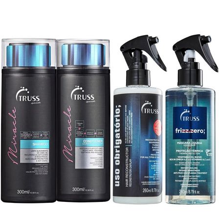 Kit-Truss-Miracle-Shampoo-300ml-e-Condicionador-300ml-+-Uso-Obrigatório-260ml-+-Frizz-Zero-260ml--1