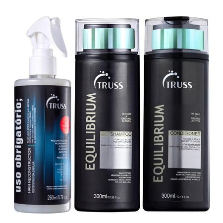 Kit-Truss-Uso-Obrigatório-260ml-+-Shampoo-Equilibrium-300ml-+-Condicionador-Equilibrium-300ml--1