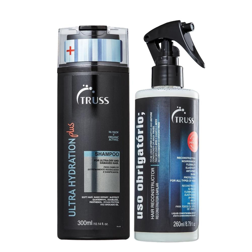Kit Truss Ultra Hydration Plus Shampoo 300ml + Uso Obrigatório 260ml