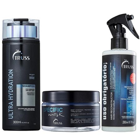 Kit-Truss-Ultra-Hydration-Shampoo-300ml-+-Máscara-Specific-180g-+-Uso-Obrigatório-260ml--1