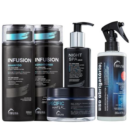 Kit-Truss-Infusion-Shampoo-e-Condicionador---Specific-Mask---Uso-Obrigatório---Night-Spa-(5-Produtos)--1