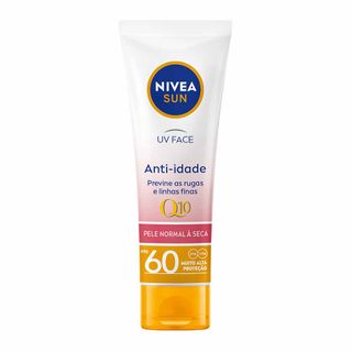 Nivea Sun Protetor Solar Uv Face Q10 Anti-Idade Fps 60 50ml