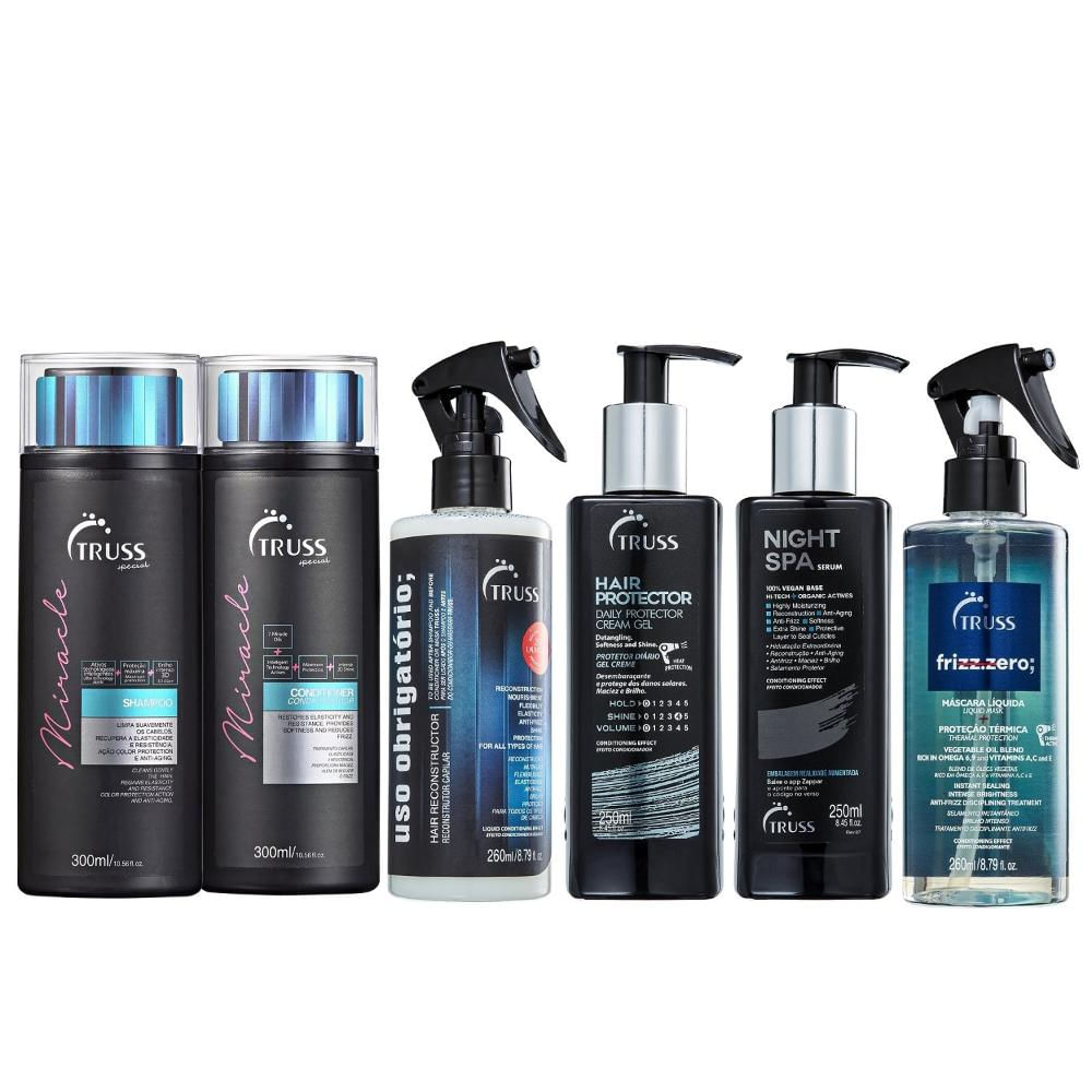 Kit Truss Miracle Cuidado Completo (6 Produtos)