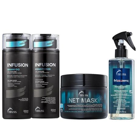 Truss-Infusion-Shampoo-300ml-+-Condicionador-300ml-+-Net-Mask-550g-+-Frizz-Zero-Spray-260ml--1