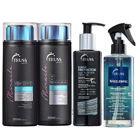 Kit-Truss-Miracle-Shampoo-e-Condicionador-+-Hair-Protector-+-Frizz-Zero--1