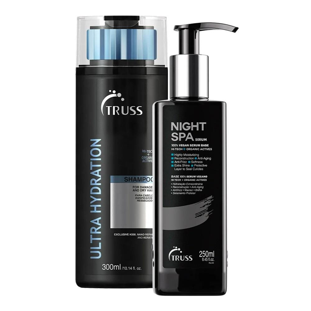 Kit Truss Ultra Hydration Shampoo 300ml + Night Spa 250ml