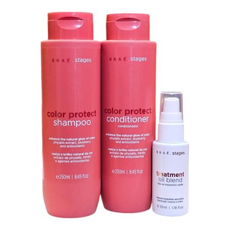 Kit-Braé-Stages-Color-Protect---Shampoo-250ml-+-Condicionador-250ml-+-Treatment-Oil-Blend-35ml--1