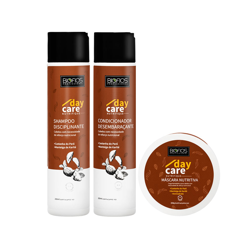 Kit Nutrifique Biofios Nutrição Profunda Capilar (3 Produtos)