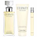 Calvin Klein Eternity for Women Coffret Perfume Feminino EDP + Loção Corporal + Travel Size Kit