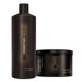 Kit Sebastian Professional Dark Oil - Shampoo 1000ml + Máscara 500ml