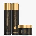 Sebastian Dark Oil Kit Shampoo 250ml + Condicionador 250ml + Máscara 150ml