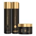 Sebastian Dark Oil Kit Shampoo 250ml + Condicionador 250ml + Máscara 150ml