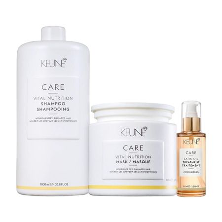 Kit-Keune-Care-Vital-Nutrition-Shampoo-1000ml-e-Máscara-500ml-+-Satin-oil-95ml-+-Válvula-Pump--2