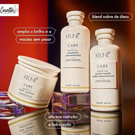 Kit-Keune-Satin-Oil-Shampoo-1000ml-+-Óleo-95ml-+-Válvula-Pump--3