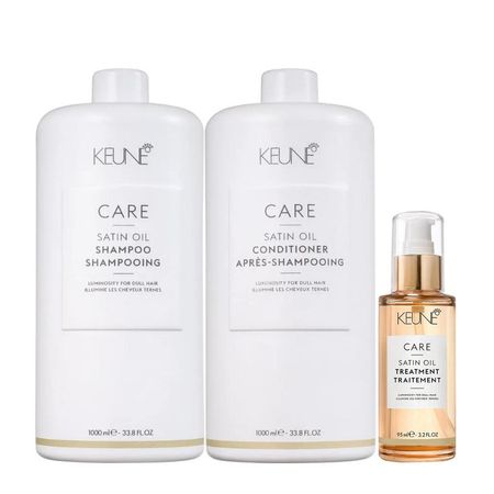 Kit-Keune-Satin-Oil-Shampoo-1000ml-+-Condicionador-1000ml-+-Óleo-95ml-+-Válvulas-Pump--2