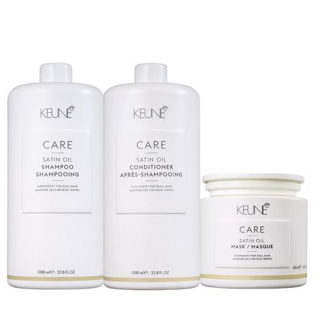 Kit-Keune-Care-Satin-Oil-Shampoo-1000ml-+-Condicionador-1000ml-+-Máscara-500ml--1