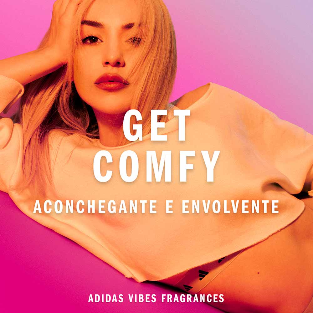 Perfume Adidas Vibes Get Comfy Eau de Parfum Unissex
