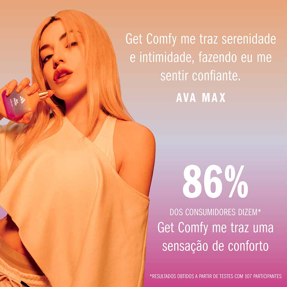 Perfume Adidas Vibes Get Comfy Eau de Parfum Unissex