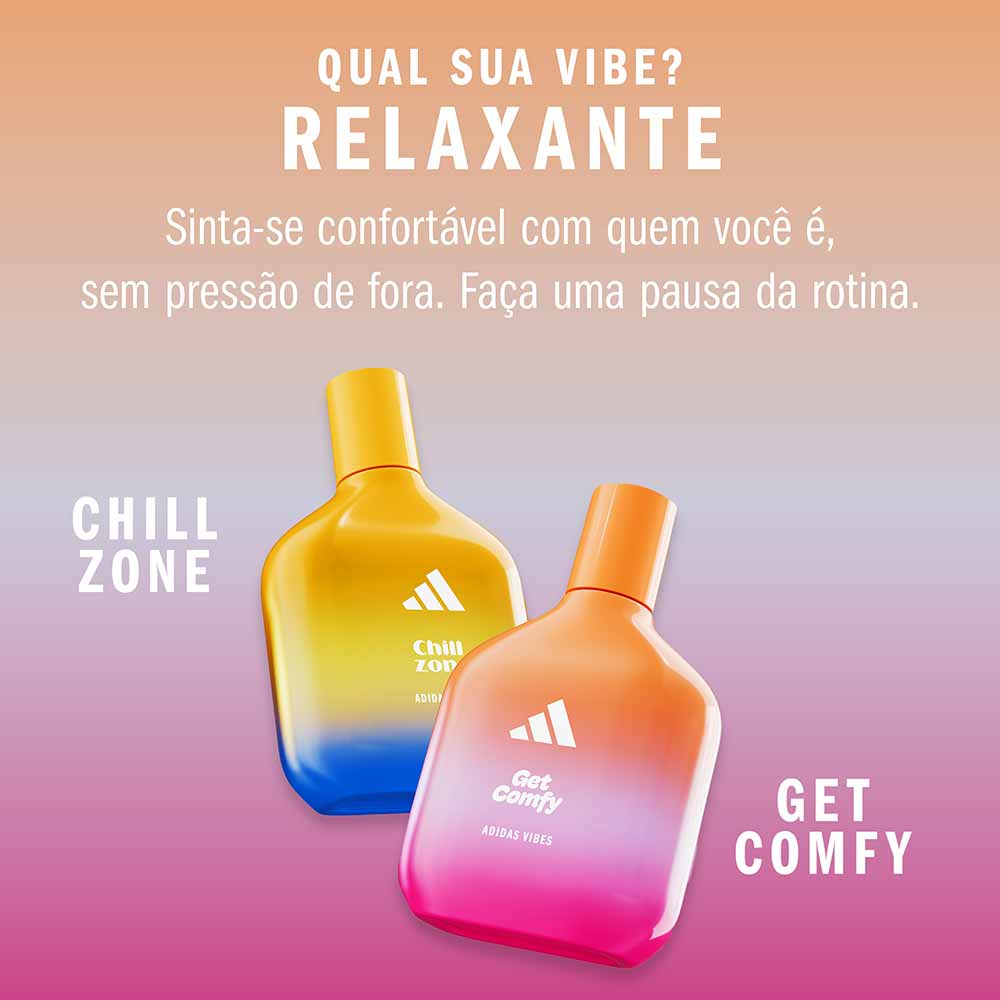 Perfume Adidas Vibes Get Comfy Eau de Parfum Unissex
