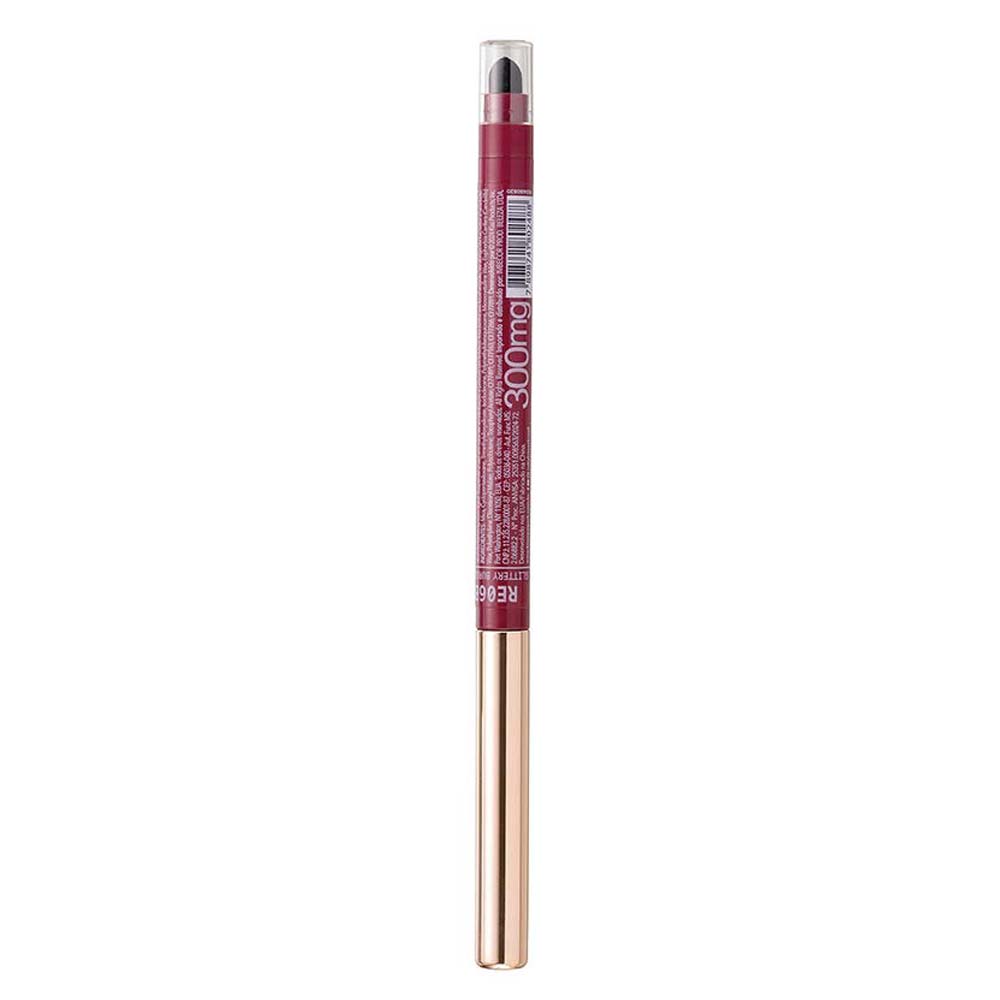 Lápis de Olhos Retrátil em Gel à Prova D'água Ruby Kisses
