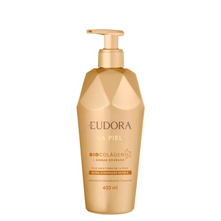 Hidratante-Desodorante-Corporal-Eudora-La-Peil-Biocolágeno-+-Âmbar-Dourado-400-ml-400-ml--1